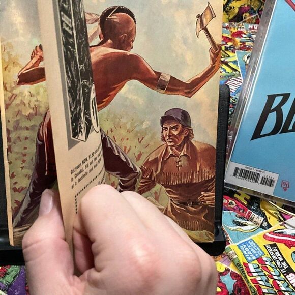 Classics Illustrated #17  The Deerslayer - DOUBLE COVER Misprint - Rare! - Picture 2 of 2